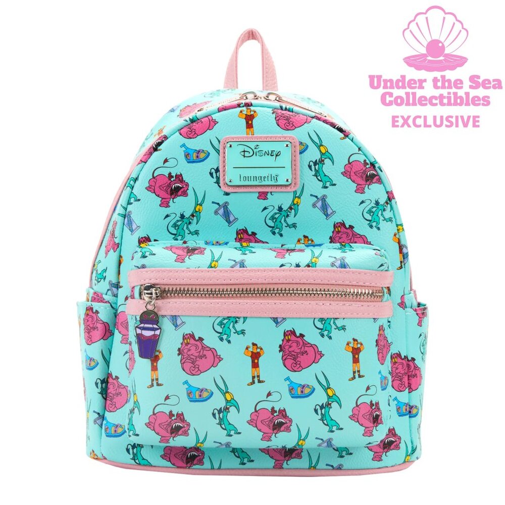 Hercules Pain and Panic AOP Loungefly Mini Backpack